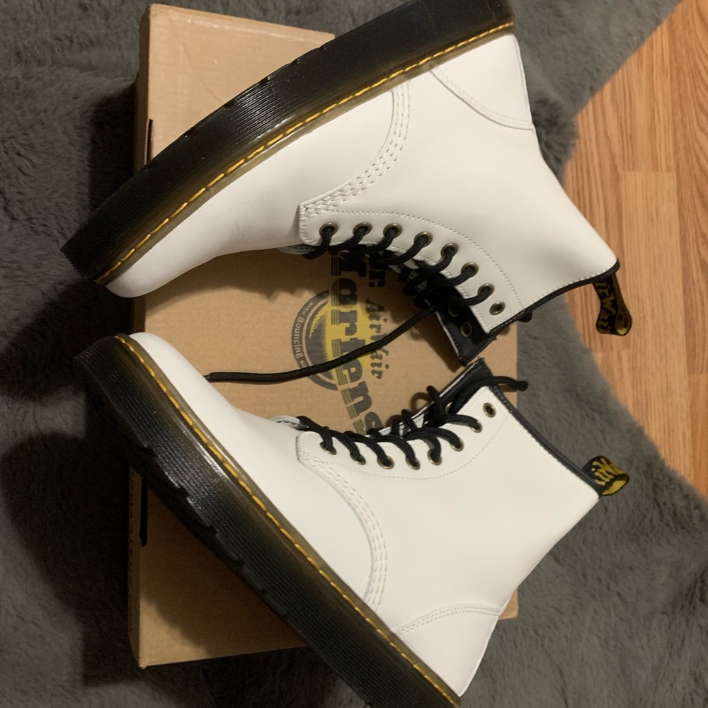 white doc martens